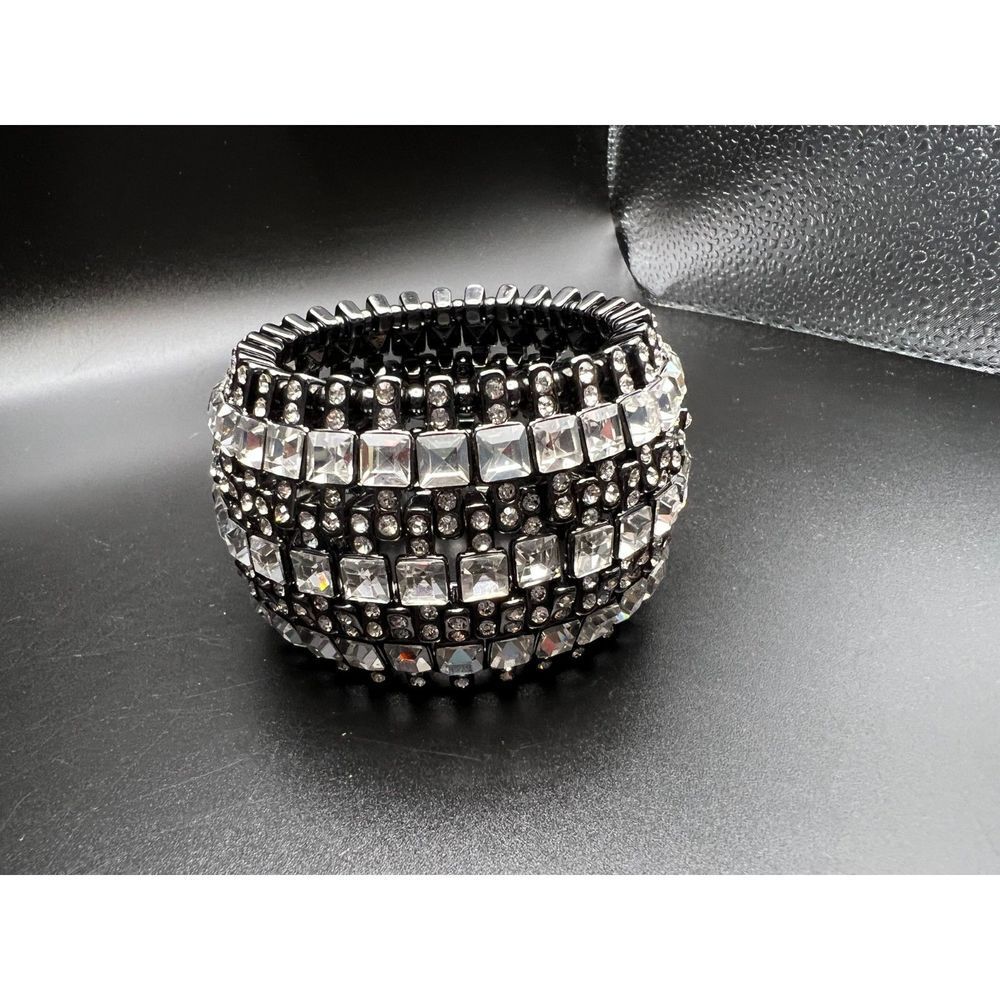 Wide Stretch Statement Bracelet - image 5
